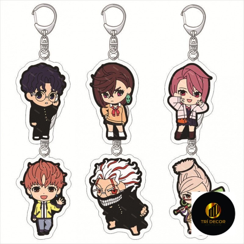 [Tùy chỉnh] Mặt Dây chuyền móc khóa Acrylic Anime dandadan Seiko Ayase Turbo Granny aira shiratori M