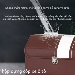  Hộp Cất Đồ Ô Tô Dung Lượng Lớn Dễ Dàng Lắp Đặt Đựng Vật Dụng  Đồ Chơi  Giữ Xe Sạch Sẽ Tăng Không Gian Chứa Đồ 