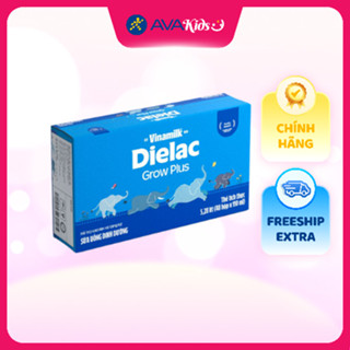 Thùng 48 hộp sữa non pha sẵn Dielac Grow Plus 110 ml (từ 1 tuổi) - Giao bao bì ngẫu nhiên