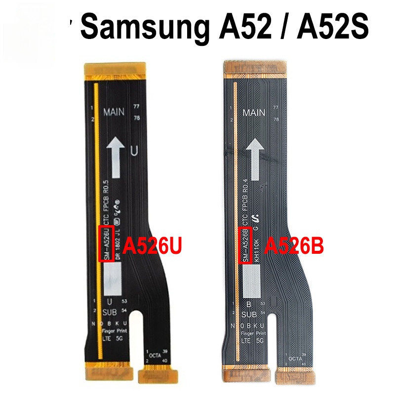 Samsung Galaxy a52s A52 5G a526u a526b a528b Màn hình LCD kết nối bo mạch chủ Cáp USB cho Samsung Ga