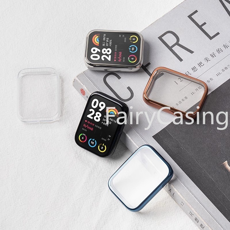 Full Cover Cho Xiaomi Mi Band 9 Pro TPU Mềm Toàn Diện Vỏ Bảo Vệ Ốp Lưng Cho Mi Band 9 8 Pro Phụ Kiện