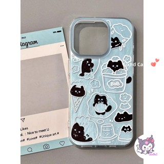 Ốp Lưng Cho OPPO A3X A60 A57 A12 A18 A38 A77 A16 A15 A17 A54 A55 A58 A3 A5s A3s A7 A5 A9 A79 A78 A95 A74 A96 A94 A93 A92 A52 Reno12F 11F 5 Vỏ Sợi Lông Mèo Dòng Xanh