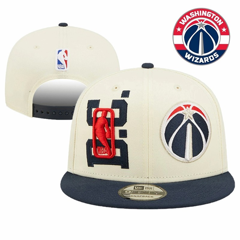 NBA Washington Wizards Snapback Mũ Hip Hop Mũ Vải Trơn Mũ