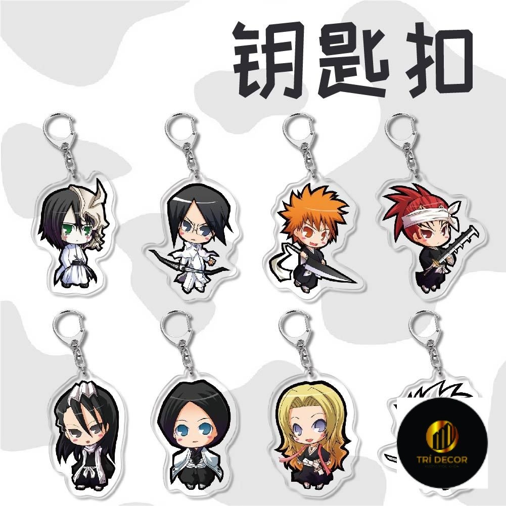 Bleach Móc Chìa Khóa Bộ Sưu Tập Quà Tặng - Ichigo kurosaki Rukia Orihime Kisuke Uryu Móc Khóa