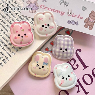  JOJO COCO Kẹp Tóc Thỏ Nhỏ Dễ Thương Có Nổ Kẹp Bên Phụ Kiện Tóc Hoạt Hình 