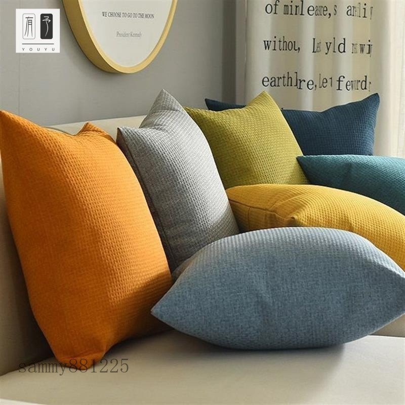 ST-Vỏ gối sofa 50 * 50 Vỏ gối có thể tháo rời và giặt được 60x60 Vỏ gối sofa Vỏ gối lớn 50x50 Vỏ gối