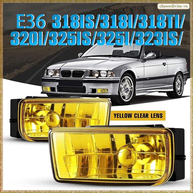 [K O G X] Đèn Sương Mù E36 Cho M3 (E36) 3 Series 1992-1999 Lắp Ráp Thay Thế Đèn Sương Mù 1 Cặp (Ống 