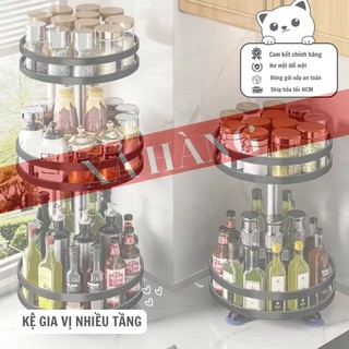  Xả hàng - Kệ gia vị 2 tầng 3 tầng kệ nhà bếp gia dụng Lily's decor house  mẫu mới giá mỹ phẩm đựng đồ dùng  tiện dụng 