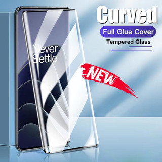 2 Chiếc Full Keo Kính Cường Lực Cho Oneplus 13 12R 12 11 10 9 8 7 7T ACE 3 2 Pro Bảo Vệ Màn Hình Toàn Màn Hình Keo Dán Bảo Vệ