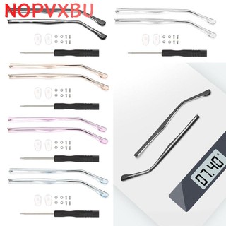 NOPVXBU 1 Cặp Kính Cánh Tay Kim Loại Đa Năng Chống Trơn Trượt Kính Mắt Phụ Kiện