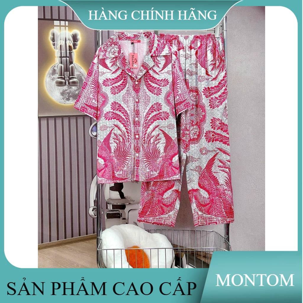 Đồ bộ Lụa Latin Tay Ngắn Quần Dài Bigsize Cao Cấp