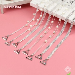 Dây đeo đồ lót SIRENU, Dây đeo áo ngực chống trượt bằng kim cương giả, Dây đeo vai có thể điều chỉnh bằng kim loại thời trang
