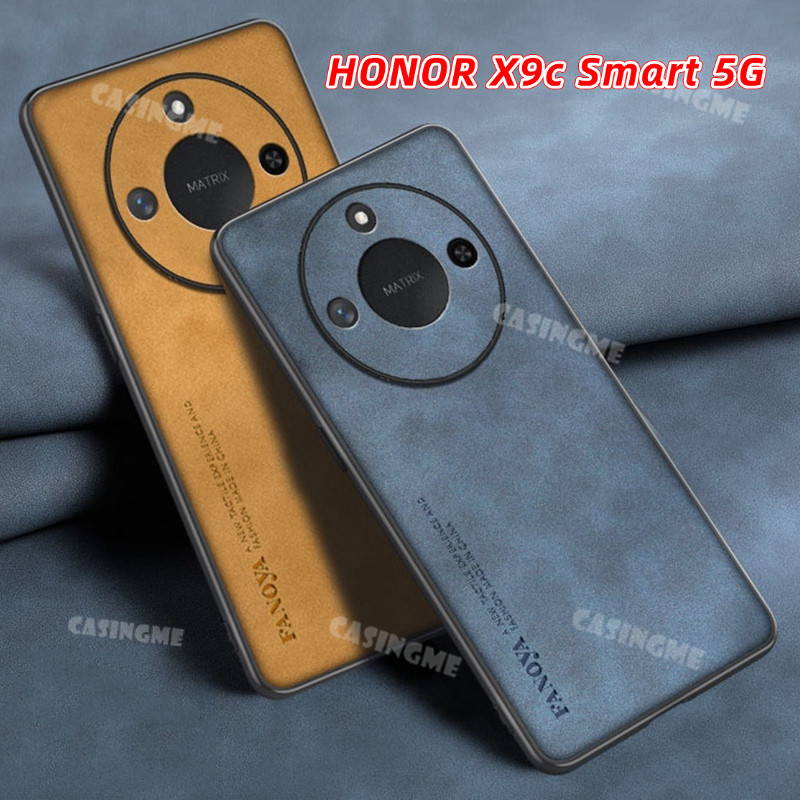 Honor X9C Smart 5G 2024 Vỏ Họa Tiết Da Cho Honor X9cSmart HonorX9cSmart X9C X9 C Smart 4G 5G 2024 Bả