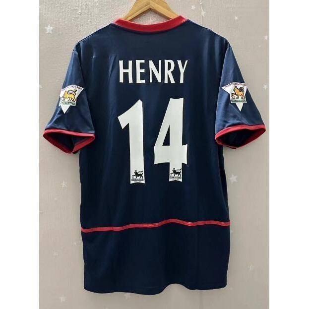 02-04 Arsenal Sân Nhà Sân Khách Retro Áo Bóng Đá 2002-2004 Vintage Jersey Nam Thể Thao Jersi-XH