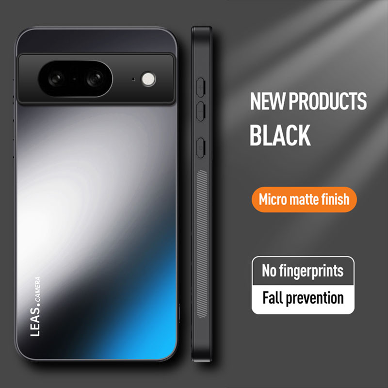 Dành Cho Google Pixel 7a Da AG Bảo Vệ Ống Kính Ốp điện thoại Cứng Chống Sốc Matte Case