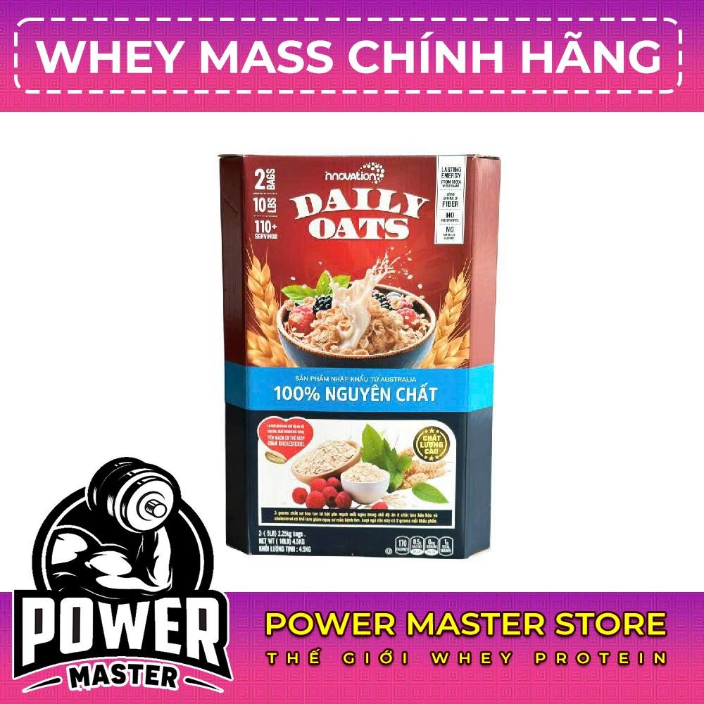 Yến Mạch Daily Oats Úc 10LBS - Thực Phẩm Vàng Cho Gymer & Eat Clean