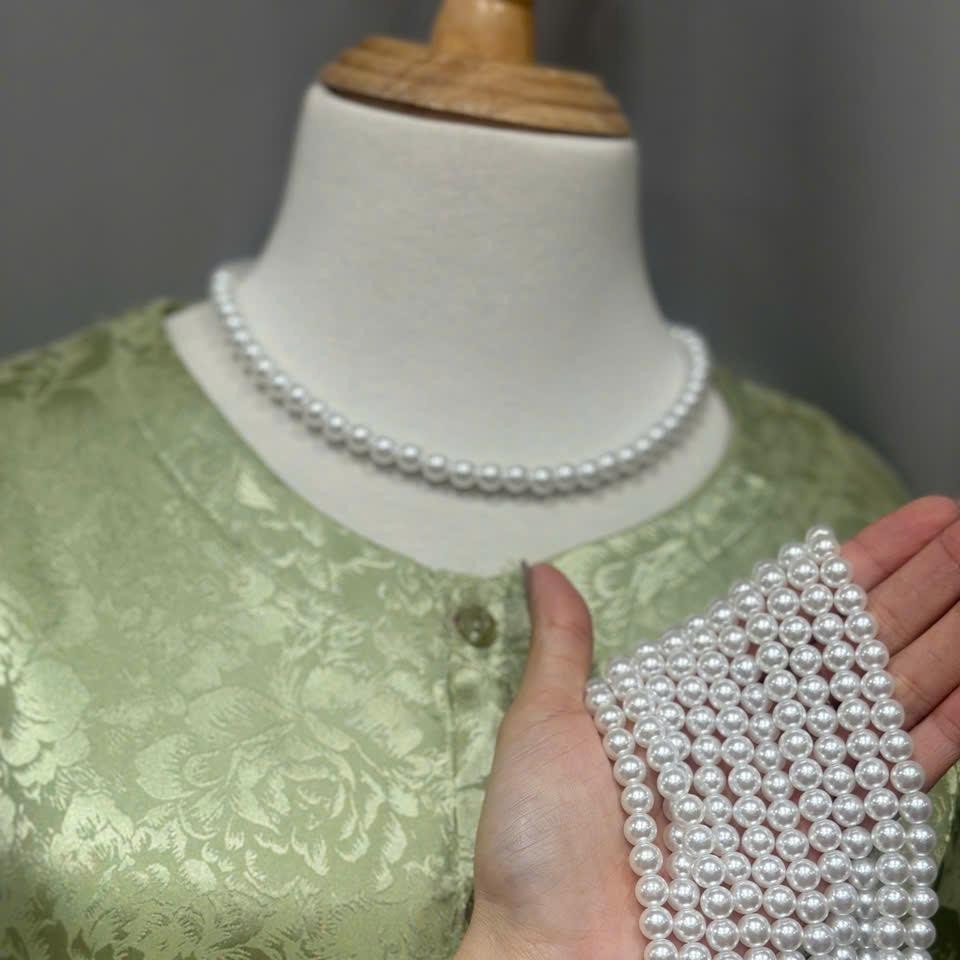 (Quà tặng) Vòng Cổ Ngọc Trai Sang Trọng Cao Cấp 2