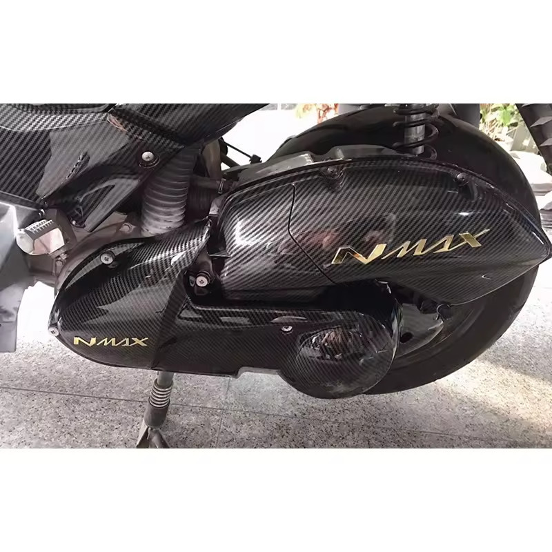 Phụ tùng xe máy Sợi Carbon Sửa đổi Xe máy NMAX Vỏ lọc không khí Bộ lọc không khí nắp vỏ cho Yamaha n
