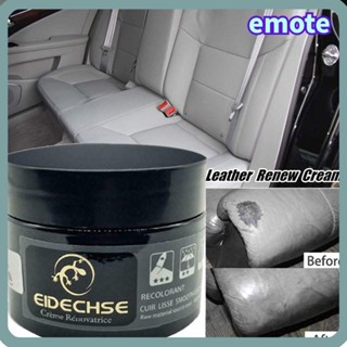  Emote 50ml Da Sửa Chữa Kem Ghế Ô Tô Sofa Giày Tân Trang Cho Faded Worn Nhuộm Màu Phục Hồi 