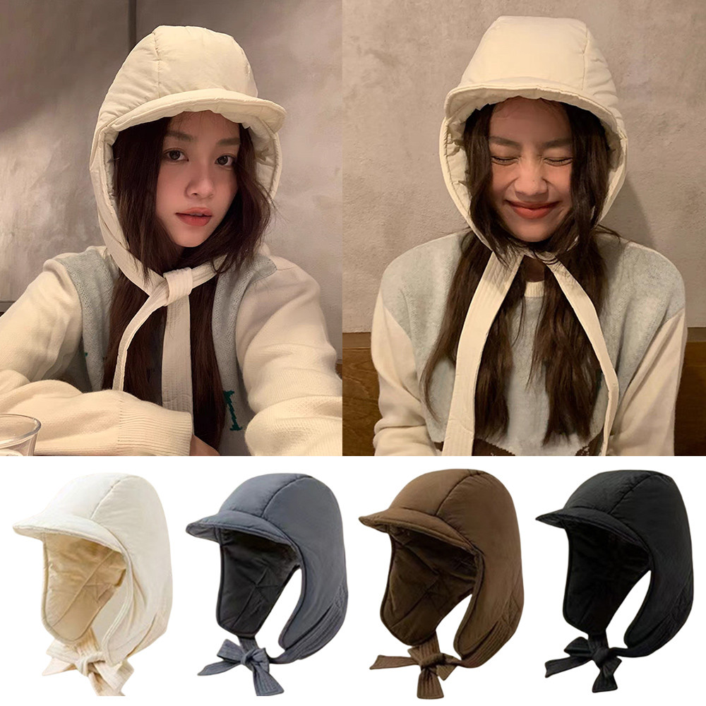 Thickened Warm Ear Protection Cap Korean Fashion Winter Women Hat