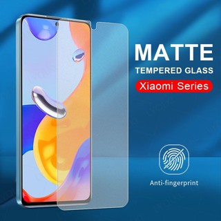  Kính Cường Lực Nhám Full Màn Chống Vân Tay Cho Xiaomi Mi 11T 10T 9T Pro 11 Lite Redmi NOTE 11 11S 10 9 9s 8 7 Pro Max 5G 9T 10 9 9A 9C 8 8A 7 7A Poco F2 F3 X3 NFC GT M3 M4 Pro 
