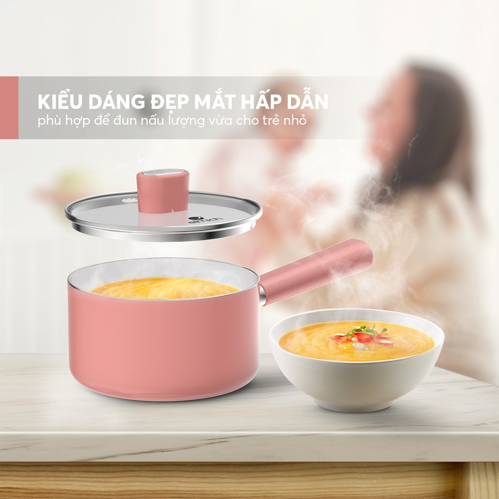 Bộ nồi chảo chống dính Elmich Baby EL 1169AP chính hãng