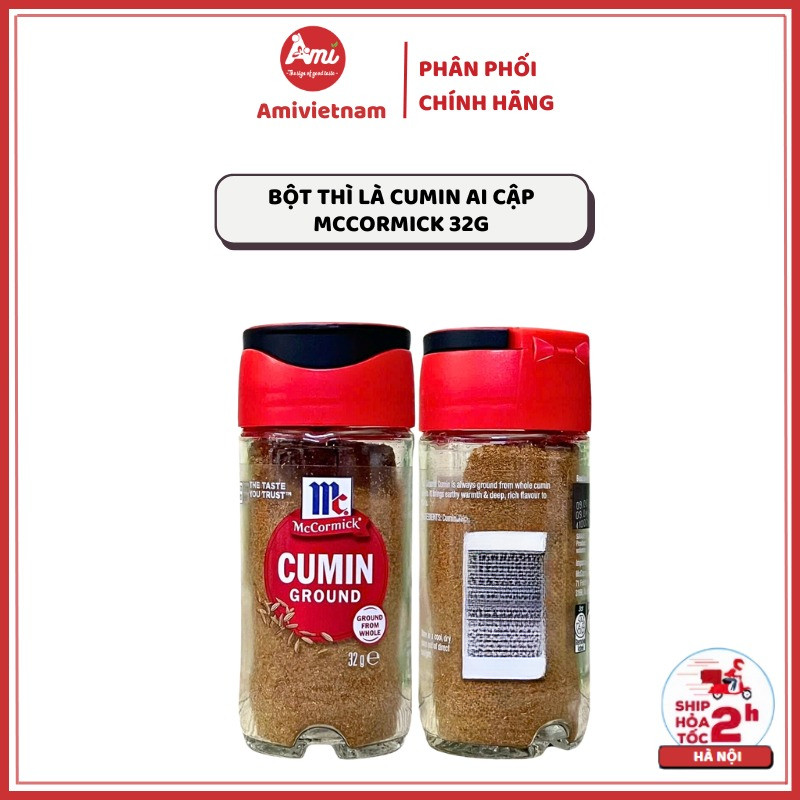 Bột Thì Là Ai Cập Cumin McCormick Lọ 32g - ( McCormick Spices Cumin Ground 30g)