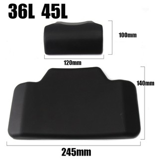 Đa Năng Xe Máy Tailbox Miếng 45 Mặt Số Hợp Kim Nhôm Miếng Gel 500 Đa Năng Eo Miếng Lót 28L 36L 45L Ghế Sau Tựa Lưng