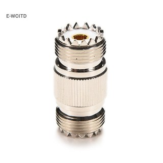 E-woitd UHF PL-259 SO-239 cái sang UHF giắc cắm đầu nối thẳng RF HNVN