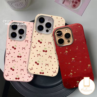 Dành Cho Samsung A05 A16 A06 A14 A50 A05s A15 A12 A32 A52 A55 A30s A13 A04s A24 A51 A35 A03s A11 A52s A03 A20 A02s A53 A30 A22 A04E A54 A31 A33 A34 A23 Fresh Cherry Love Lovely Bow Case