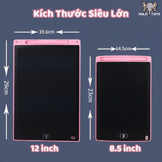 Bảng Vẽ Điện Tử LCD Nhiều Màu Sắc, Bảng Vẽ Tự Xóa 16 Inch Đa Sắc