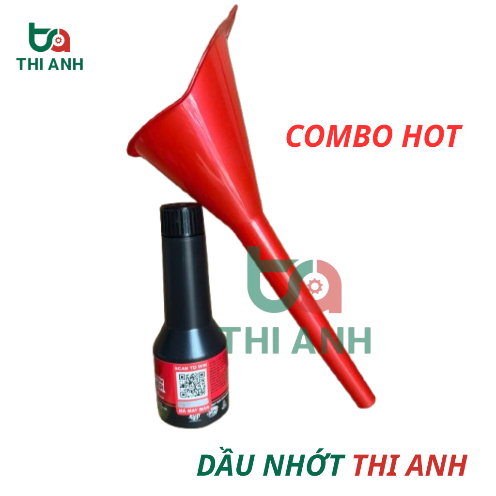 Combo Phễu+ Chai Xúc Béc Xăng Carbon Maxlube Kepler USA Vệ Sinh Buồng Đốt Chai 60ML Chính Hãng Nhập 