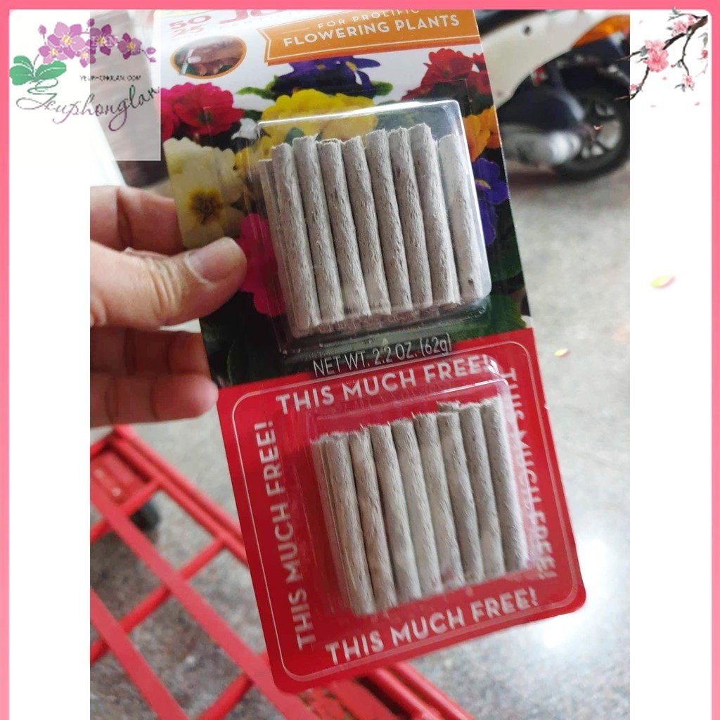 Phân con sâu 50 que - tan chậm 3 tháng , dùng Cây Trưởng Thành