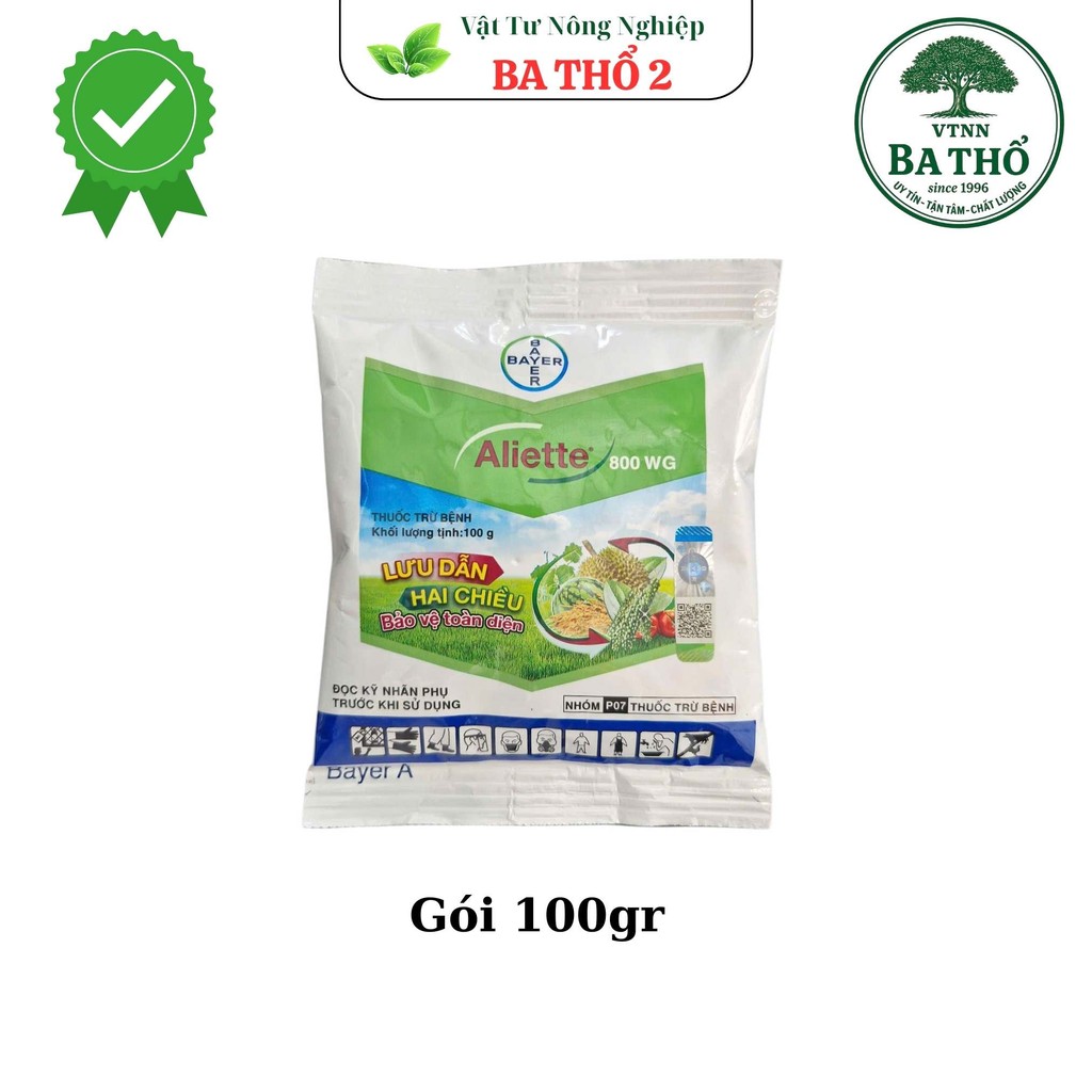 Thuốc Trừ Bệnh Cao Cấp Aliette 800WG 100gr (gói)