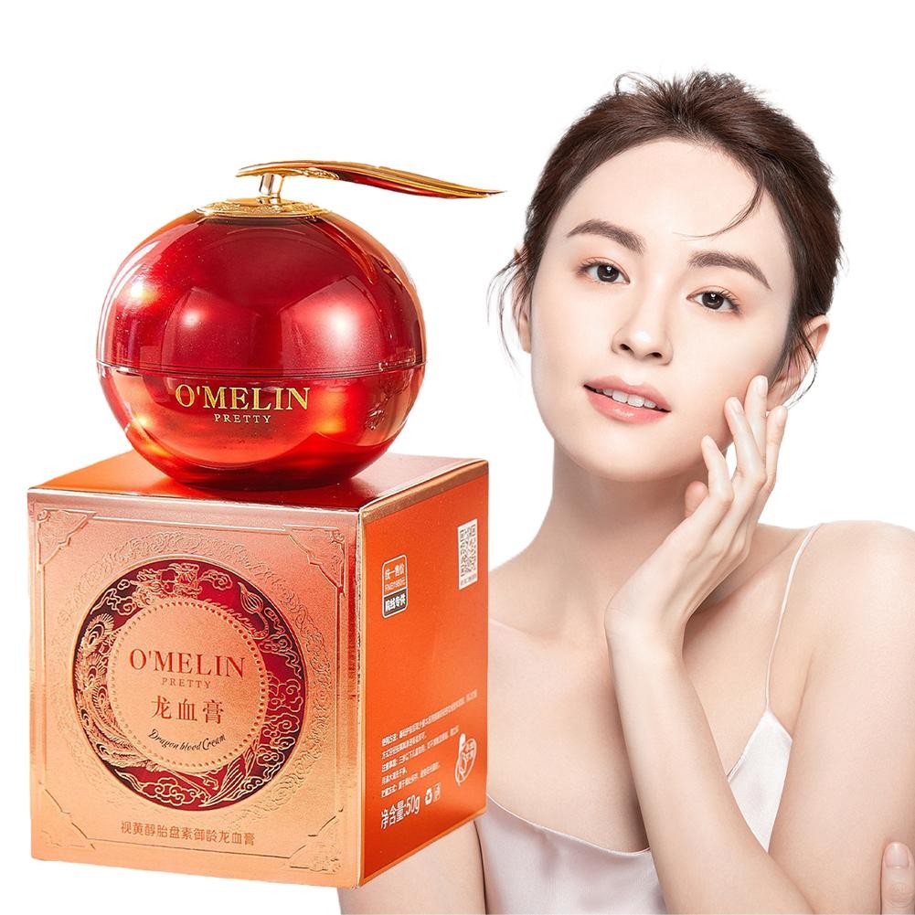 Dragon Blood Lady Cream Kem trang điểm trơn Retinol Yuling Blood Cream Placenta Dragon J8D0