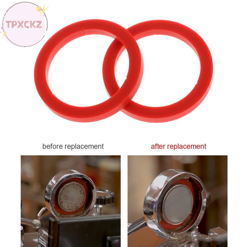 Tpxckz E61 Silicone Group Gasket 8.0MM Group Head Kit cho Gaggia Máy pha cà phê Vòng đệm O Bộ đồ cà 