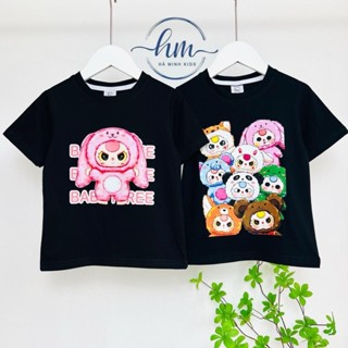 Áo thun Baby Three vải cotton mềm mại ngắn tay cho bé trai bé gái từ 12-33kg Hà Minh Kids bbt