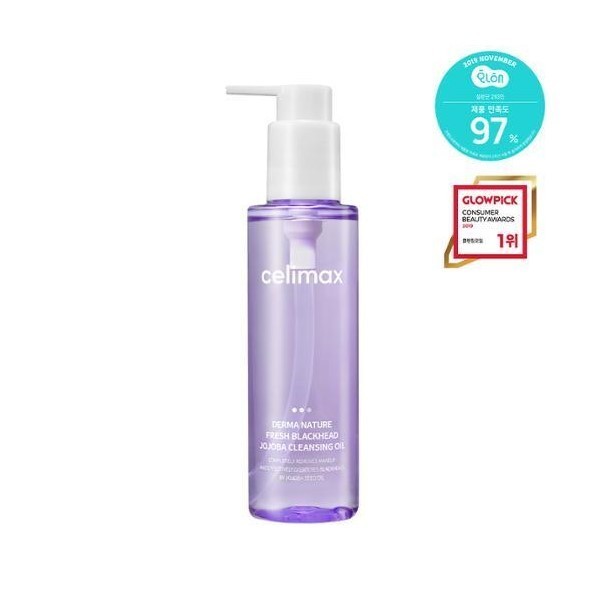 [Celimax] Dầu tẩy trang Derma Nature Fresh Blackhead Jojoba 150ml