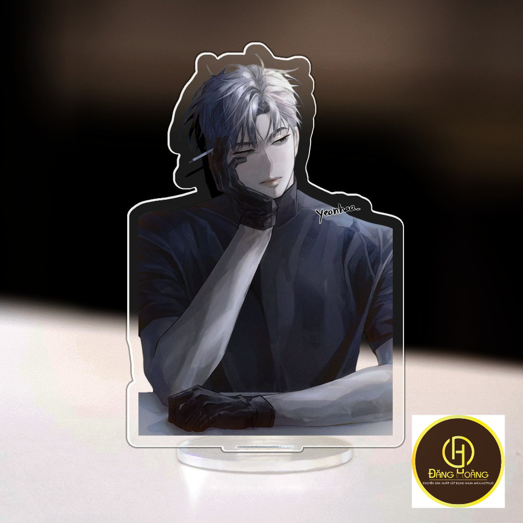 Standee, Móc Khoá Passion Jeong Jae Ui Ilay Riegrow BL Manhwa, Manhwa quà tặng bạn bè, người thân- Đ
