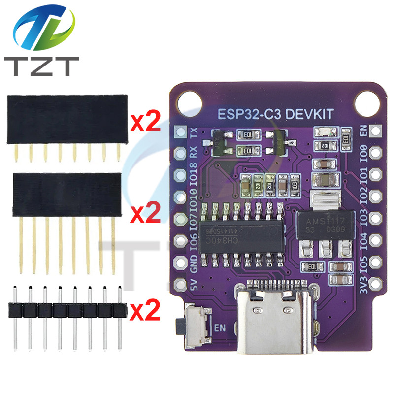 Wemos D1 Mini ESP8266 ESP32 ESP32-C3 ESP32-C3-MINI-1-N4 Serial WIFI + Bluetooth CH340G ESP8684 Ban P