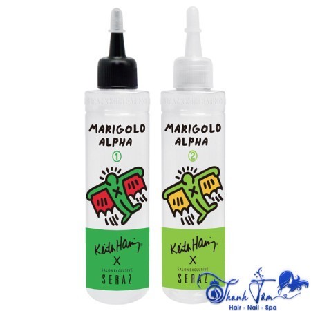 Dung dịch uốn lạnh Marigold Alpha Cysteine Seraz 150ml/150ml - TN