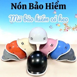 Mũ Bảo Hiểm Cá Heo Cao Cấp Hot Trend - Nón Bảo Hiểm Người Lớn Đội Đầu Gia Dụng Số 1 Việt Nam