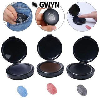 GWYN‌ 1 Miếng Lót Tem, Miếng Lót Mực Vân Tay Di Động 5,8Cm, Mini Đen / Đỏ / Xanh Chống Thấm Nước Ngón Tay Cái Mực Nhận Dạng An Ninh