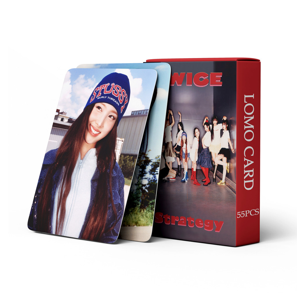 55 chiếc TWICE Chiến lược Lomo thẻ MISAMO HAUTE COUTURE mini Album thứ 14 DIVE NAYEON NA album Photo