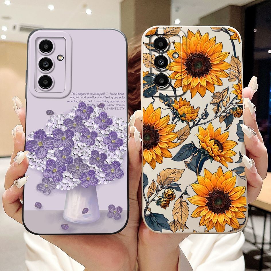 Ốp Chống Sốc Cho Samsung Galaxy M23 5G Ốp điện thoại Hoa Xương Rồng Mềm Silicon Ốp điện thoại Cho Sa