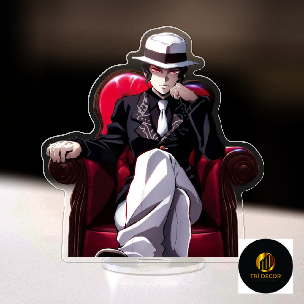 Mô Hình Standee, Móc Khoá Kibutsuji Muzan Kimetsu No Yaiba Manga Anime Qùa tặng bạn bè