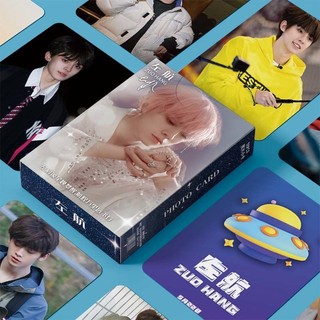 50-55pcs TF Family 3rd generation Hologram Laser Lomo Cards ‌Zhang Ji Left Zuo Hang Su Xinhao Photocards Zhang Junhao Zhu Zhixin Zhang Zeyu SOLO Photo Holographic Postcards Ready Stock SX