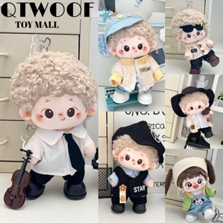 QTWOOF   Trang phục dễ thương , Quần áo búp bê BJD 20cm, Quà tặng hoạt hình OB11 Trang phục búp bê làm bằng tay Đồ chơi sang trọng