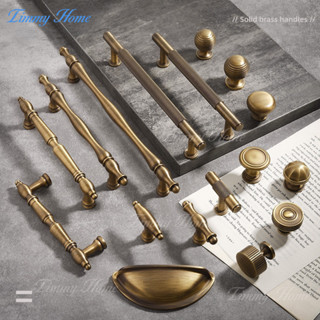 Pháp Brass xử lý cho tủ/tủ quần áo/ngăn kéo rắn brass xử lý tủ bếp tay nắm cửa