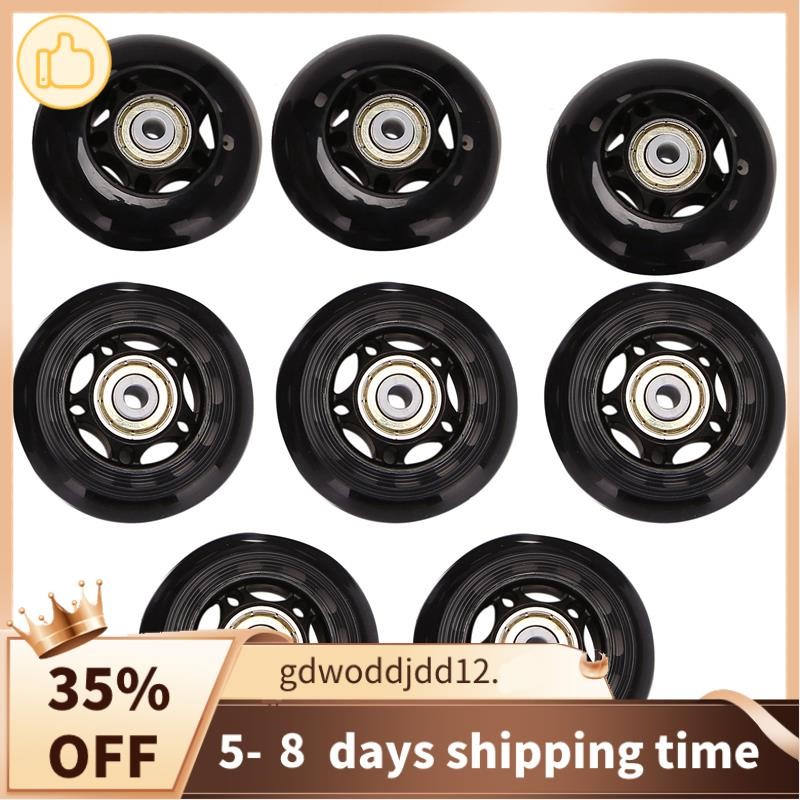 Bánh xe trượt patin nội tuyến cao cấp 8 gói, Bánh xe trượt patin trong nhà / ngoài trời, Bánh xe tha